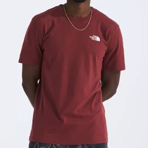 NEW The North Face Men’s Short Sleeve Box NSE Tee - Slate Rose (S)
